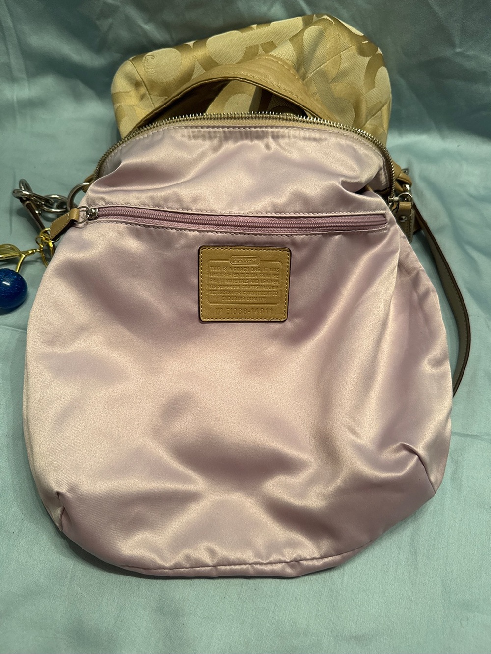 Coach Kristin Signature Op Art Hobo / Shoulder Bag - Picture 10 of 15